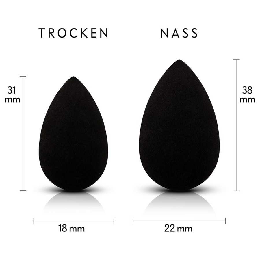 Accessoires Black Sponge Set Von Luvia Cosmetics