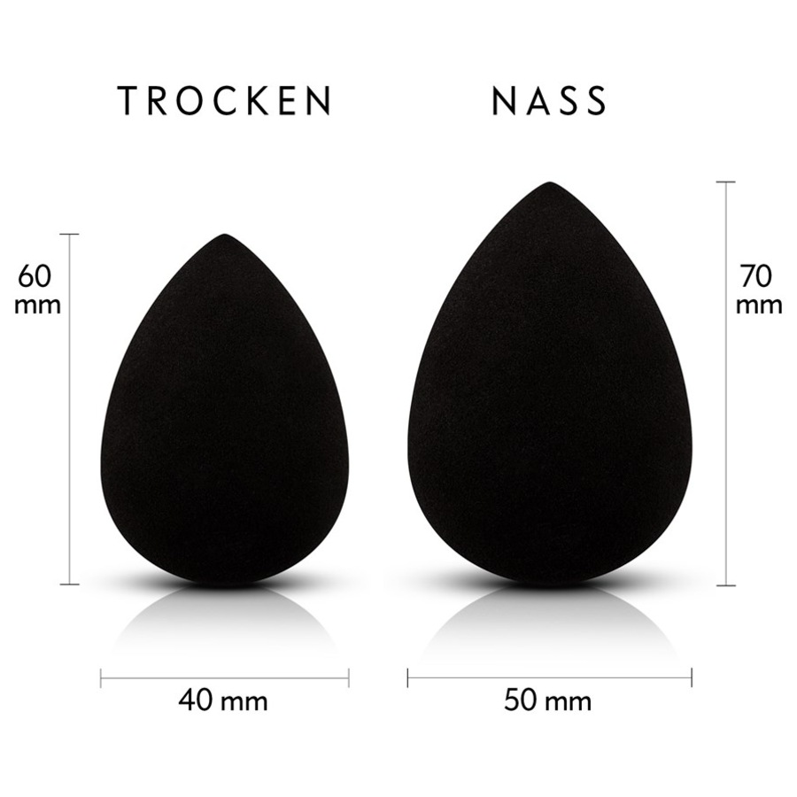 Accessoires Black Sponge Von Luvia Cosmetics