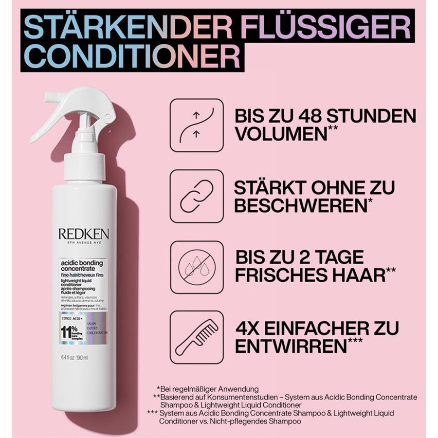 Acidic Bonding Concentrate Liquid Conditioner Von Redken