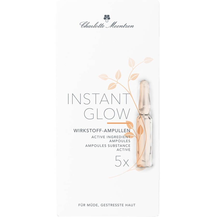 Ampullenkur Instant Glow von Charlotte Meentzen