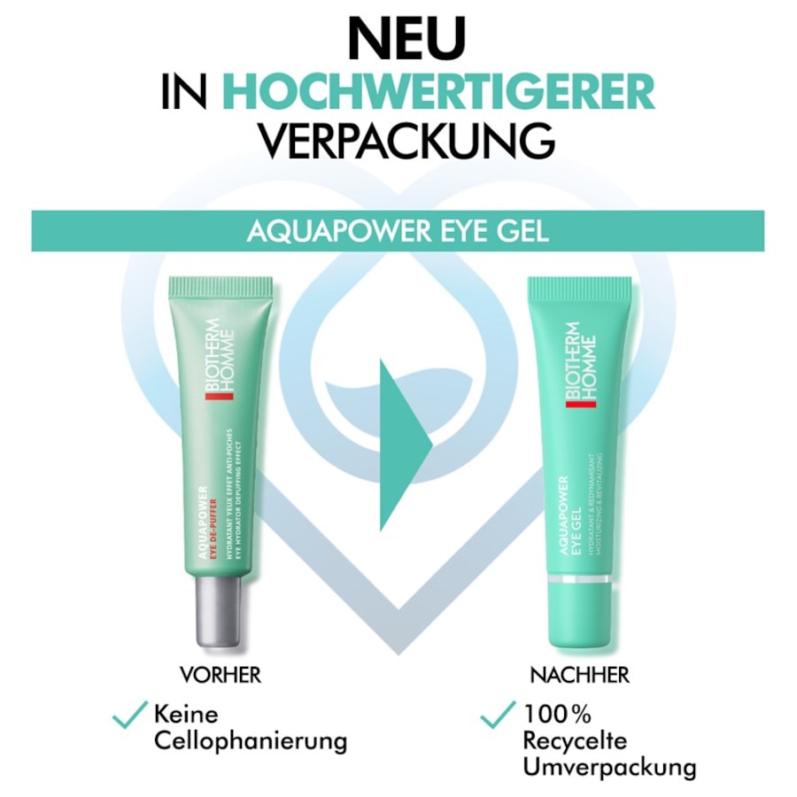 Aquapower Fresh Eyes Eye De-Puffer Von Biotherm Homme