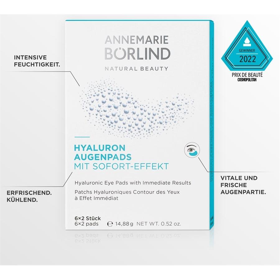 AUGE & LIPPE Hyaluron Augenpads Mit Sofort-Effekt Von ANNEMARIE BÖRLIND