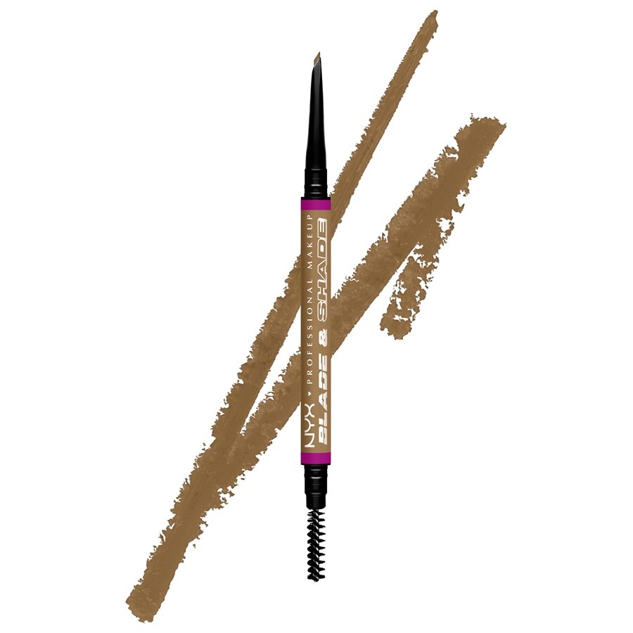 Augenbrauen Blade & Shade Nano Brow Pencil von NYX Professional Makeup