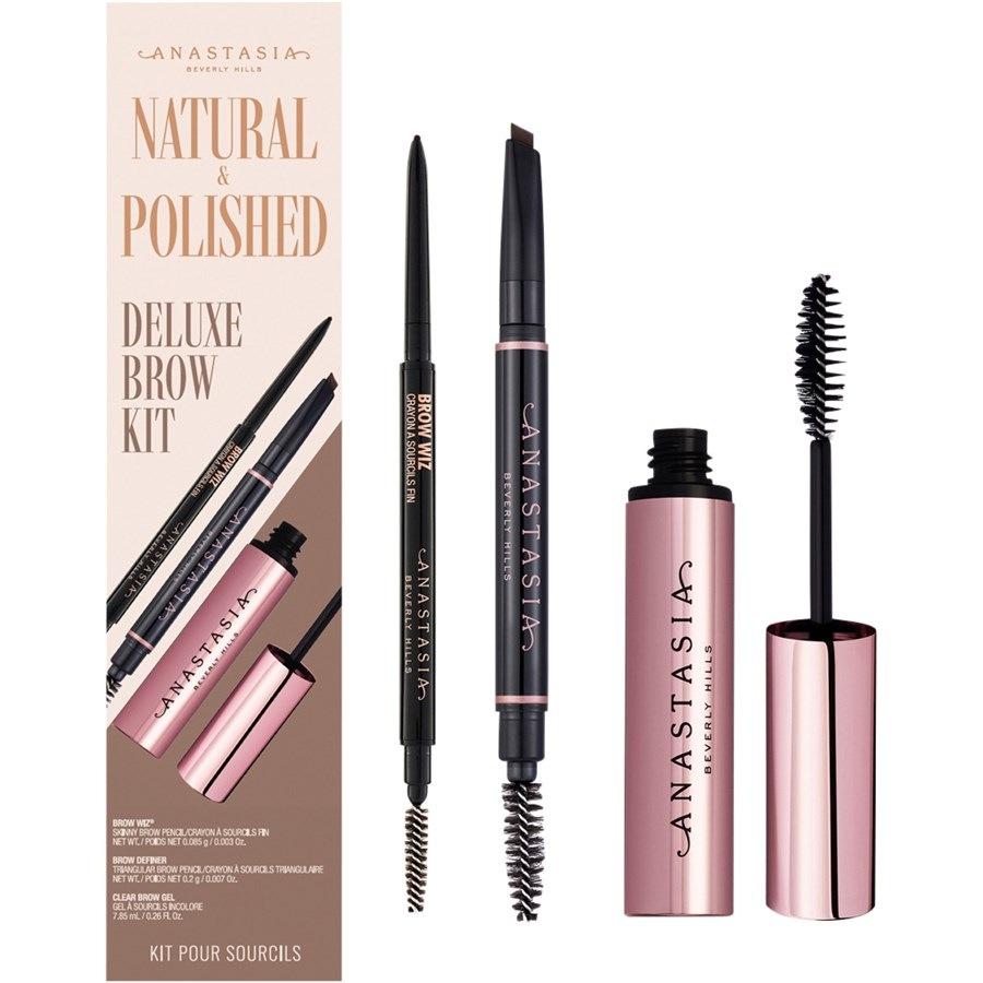 Augenbrauenfarbe Natural & Polished Deluxe Brow Kit von Anastasia Beverly Hills