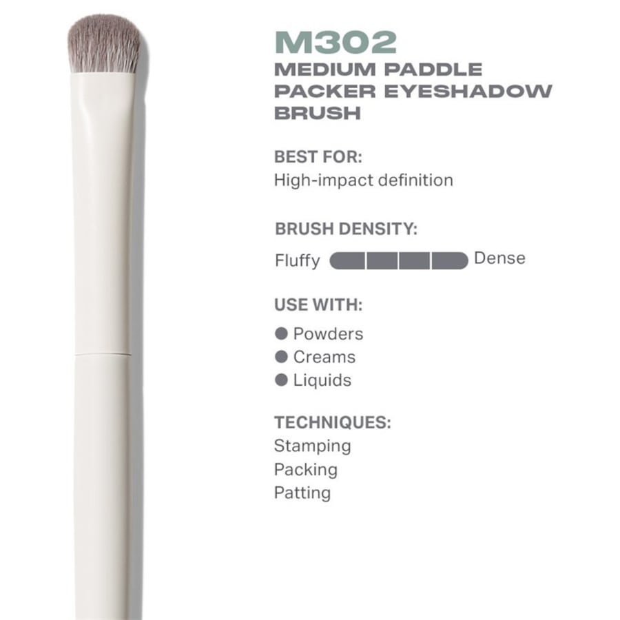 Augenpinsel M302 Medium Paddle Packer Eyeshadow Brush Von Morphe ❤️ Online Kaufen