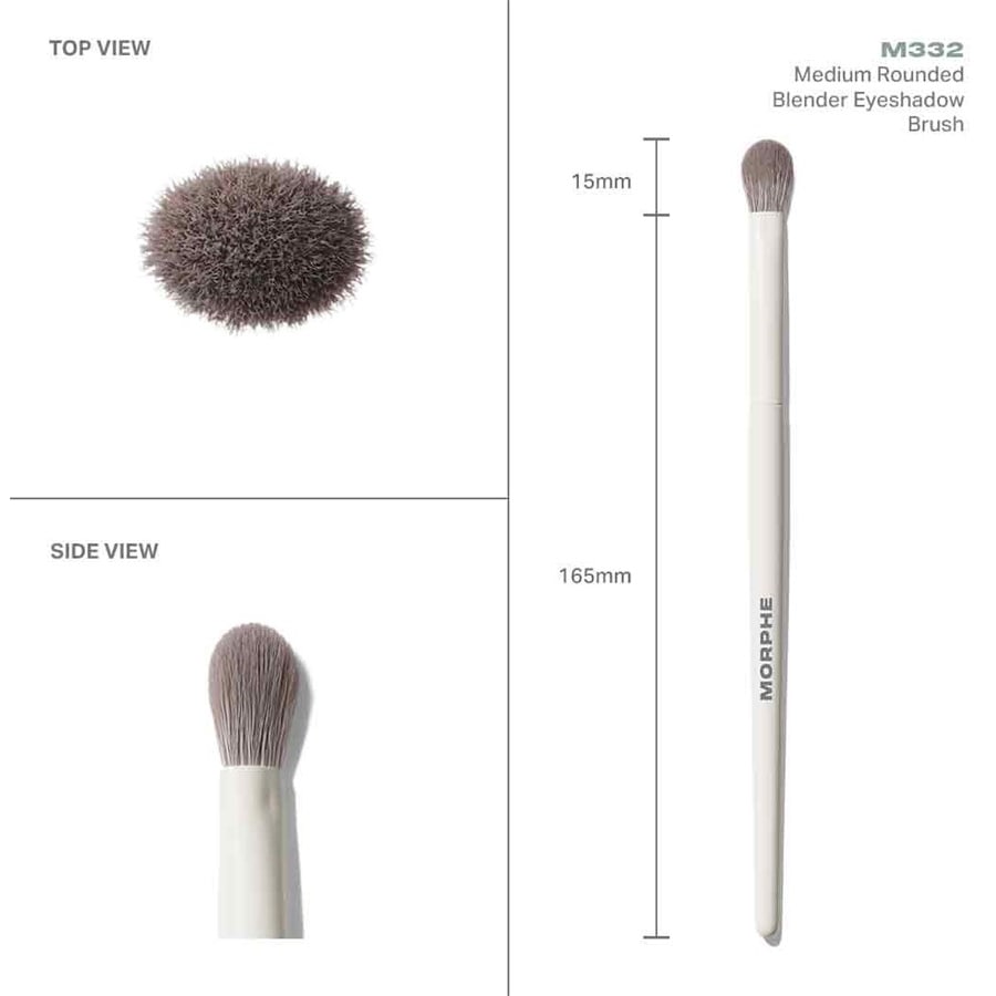 Augenpinsel M332 Medium Rounded Blender Eyeshadow Brush Von Morphe ❤️ Online Kaufen