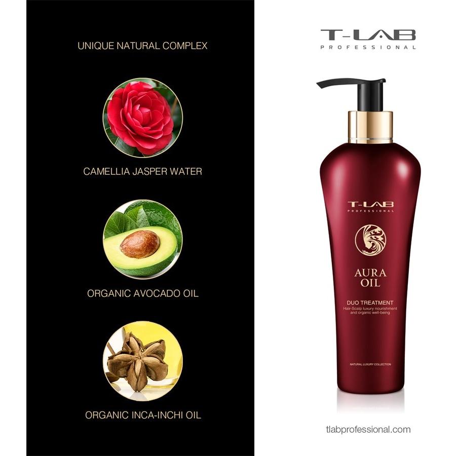 Aura Oil Duo Treatment Von T-LAB Professional