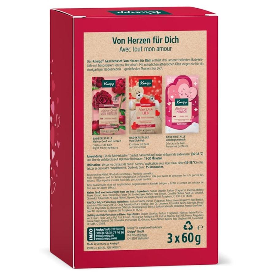 Badekristalle Von Herzen Für Dich Set Von Kneipp