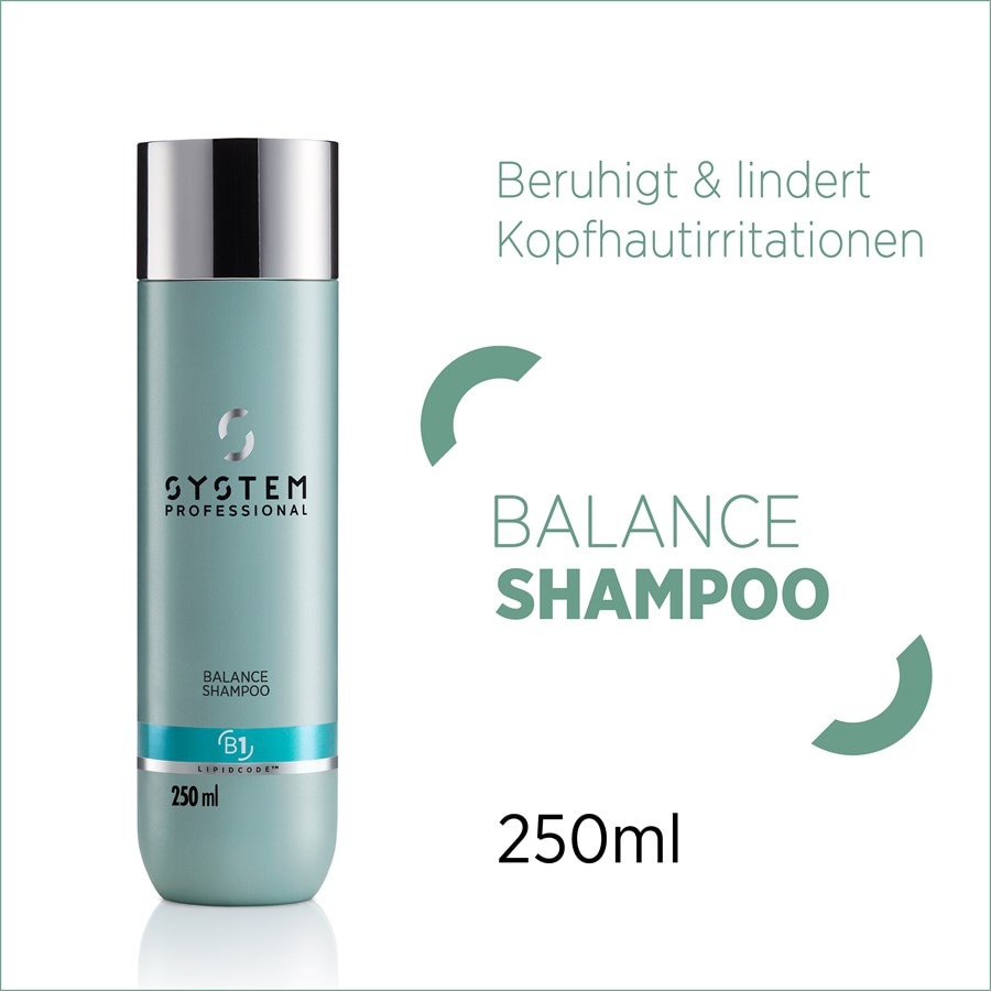 Balance Shampoo B1 Von System Professional Lipid Code