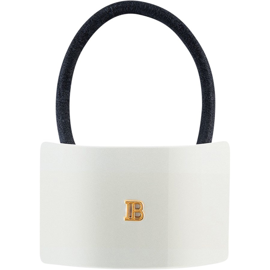 Balmain Hair Couture Elastic Band White