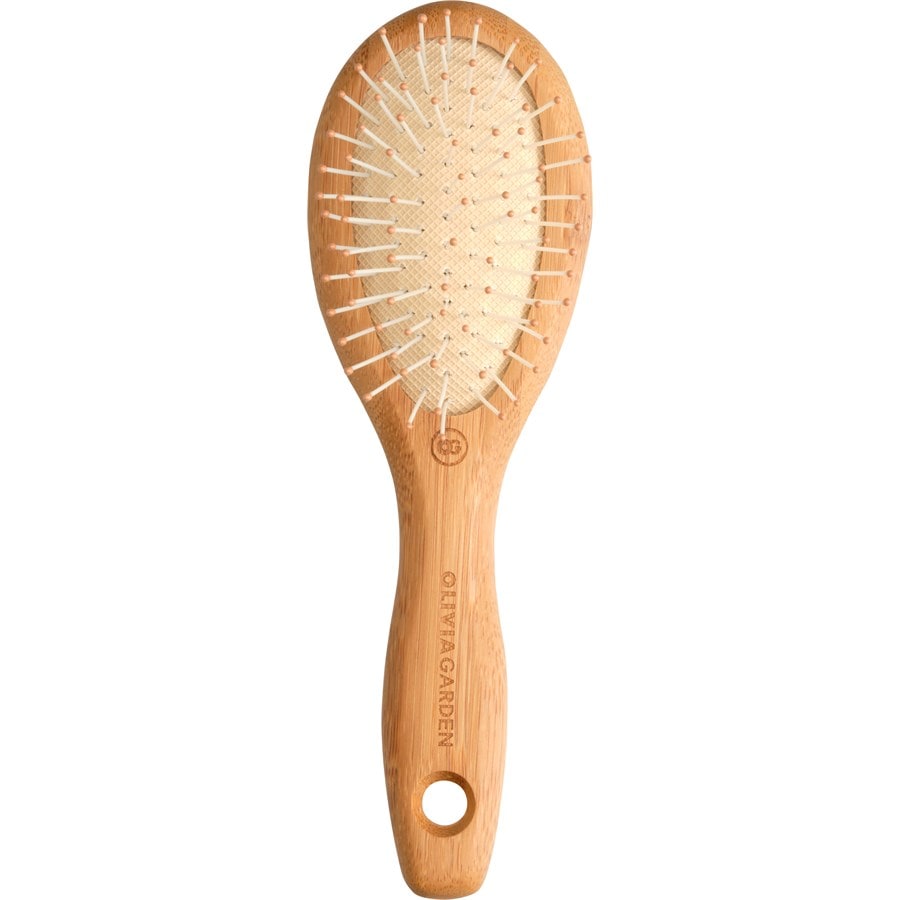 Bamboo Touch Entwirrungsbürste aus Bambus mit genoppten Nylonborsten von Olivia Garden