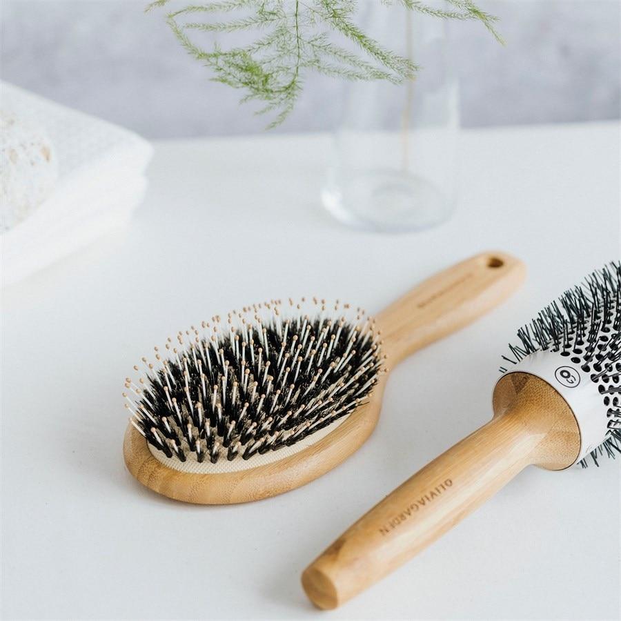 Bamboo Touch Pneumatikbürste Aus Bambus Mit Wildschwein-/Nylonborsten Von Olivia Garden