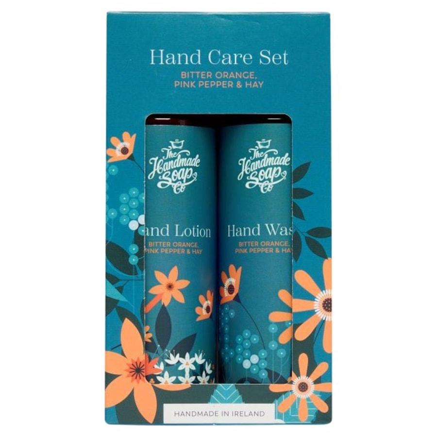 Bitter Orange Pink Pepper & Hay Geschenkset Handseife und Handlotion von The Handmade Soap