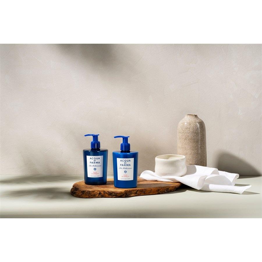 Blu Mediterraneo Hand & Body Lotion Fico Di Amalfi Von Acqua Di Parma