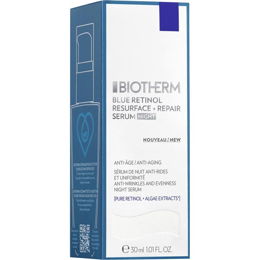 Blue Therapy Blue Retinol Resurface + Repair Night Serum Von Biotherm