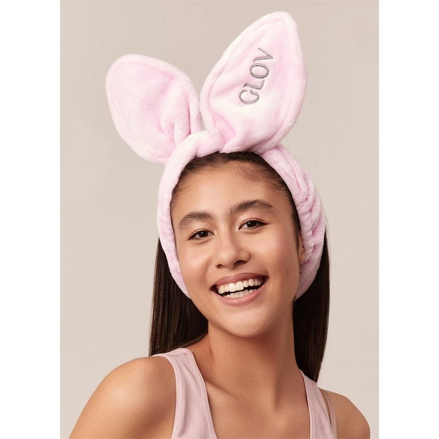 Bunny Ears Schmink Stirnband Und Haargummi Headband Bunny Ears Pink Von GLOV