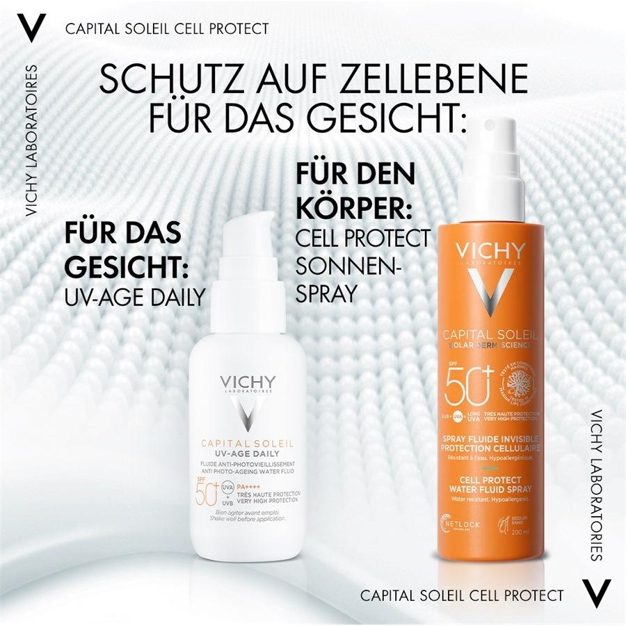 Capital Soleil Cell Protect Water Fluid Spray Von VICHY