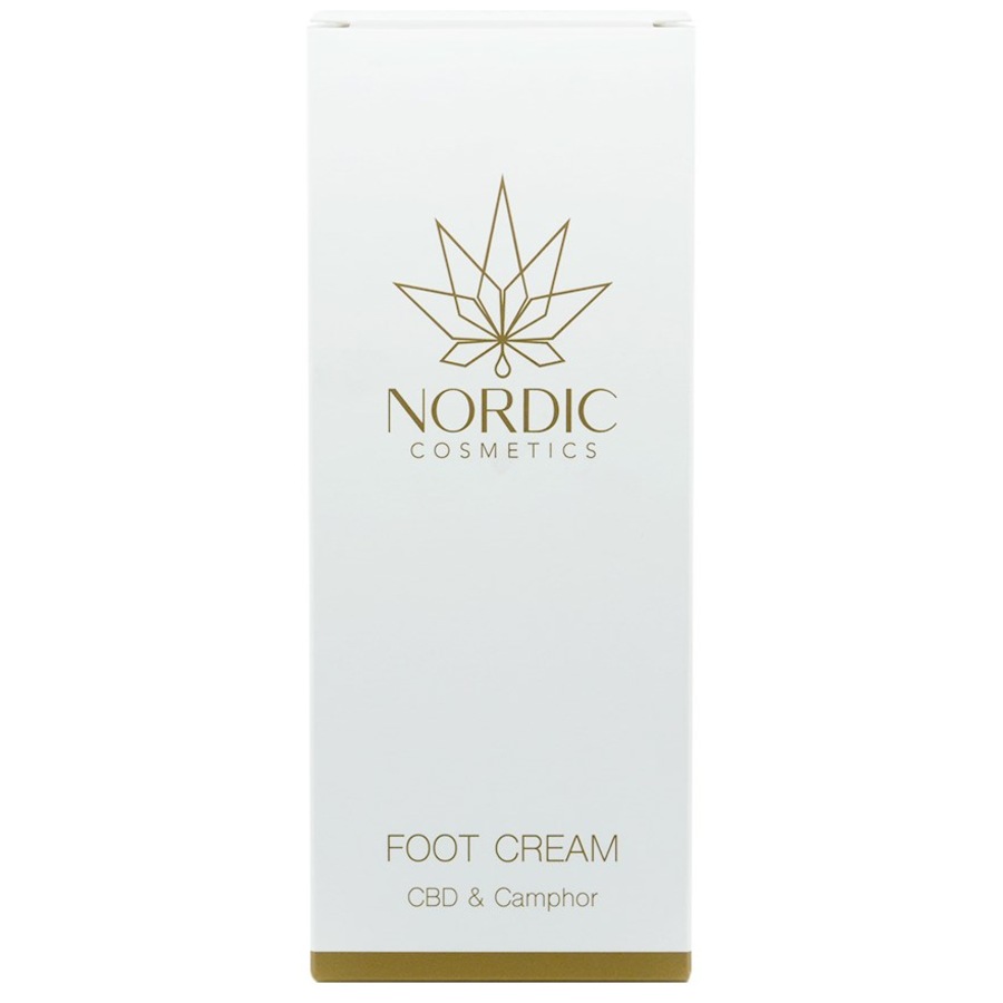 CBD & Camphor Foot Cream Von Nordic Cosmetics