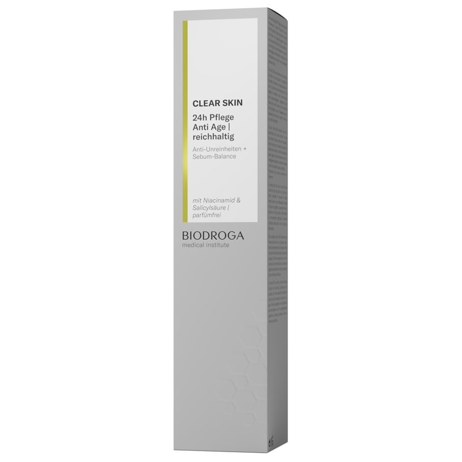 Clear Skin 24h Pflege Anti-Age Reichhaltig Von Biodroga