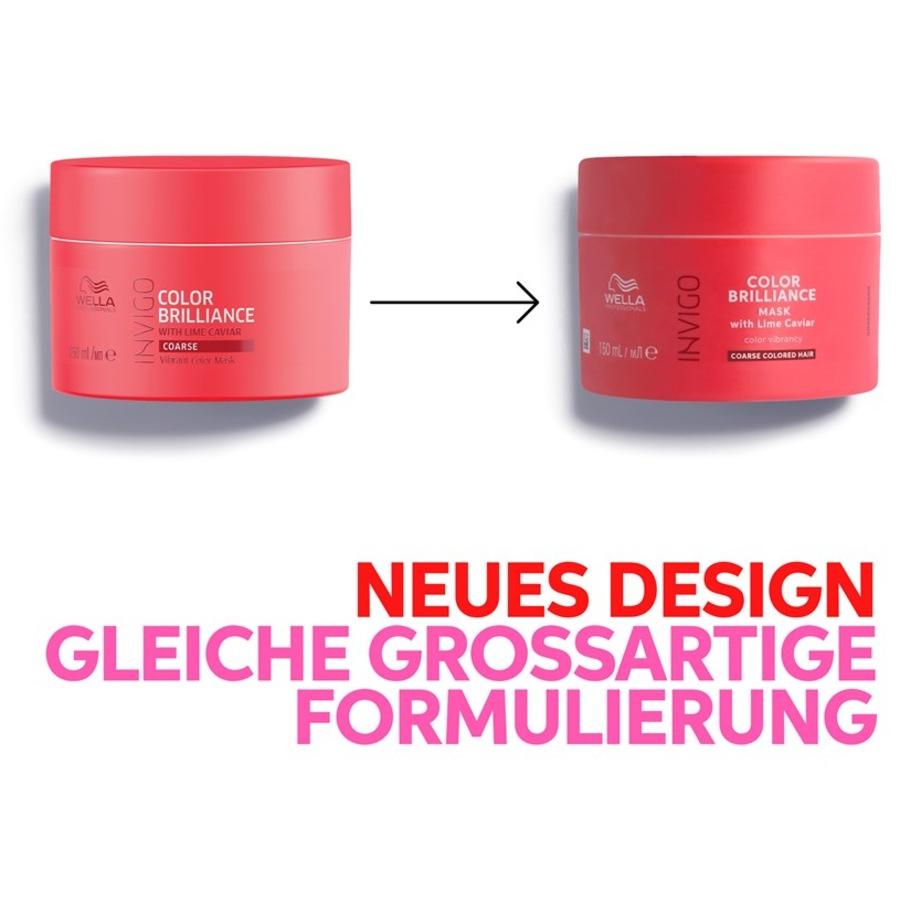 Color Brilliance Vibrant Color Mask Coarse Hair Von Wella