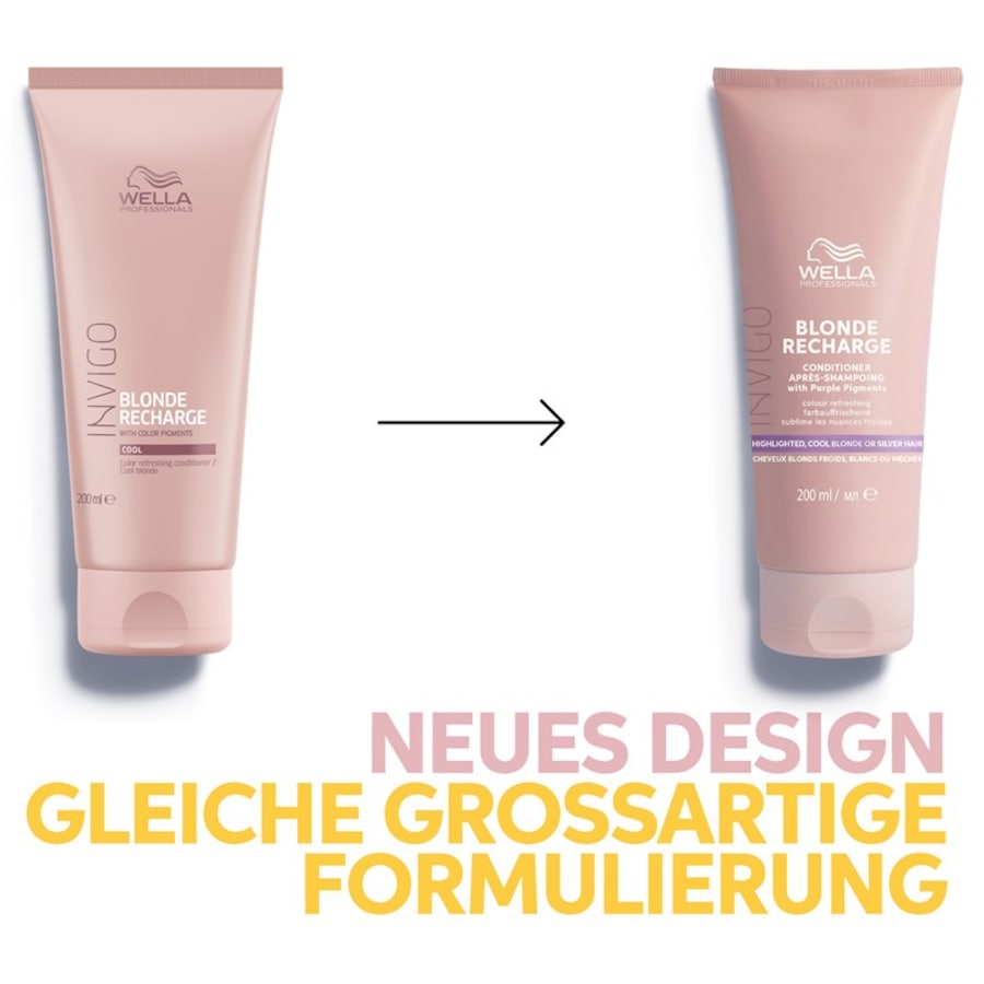 Color Recharge Color Refreshing Conditioner Cool Blonde Blonde Recharge Von Wella