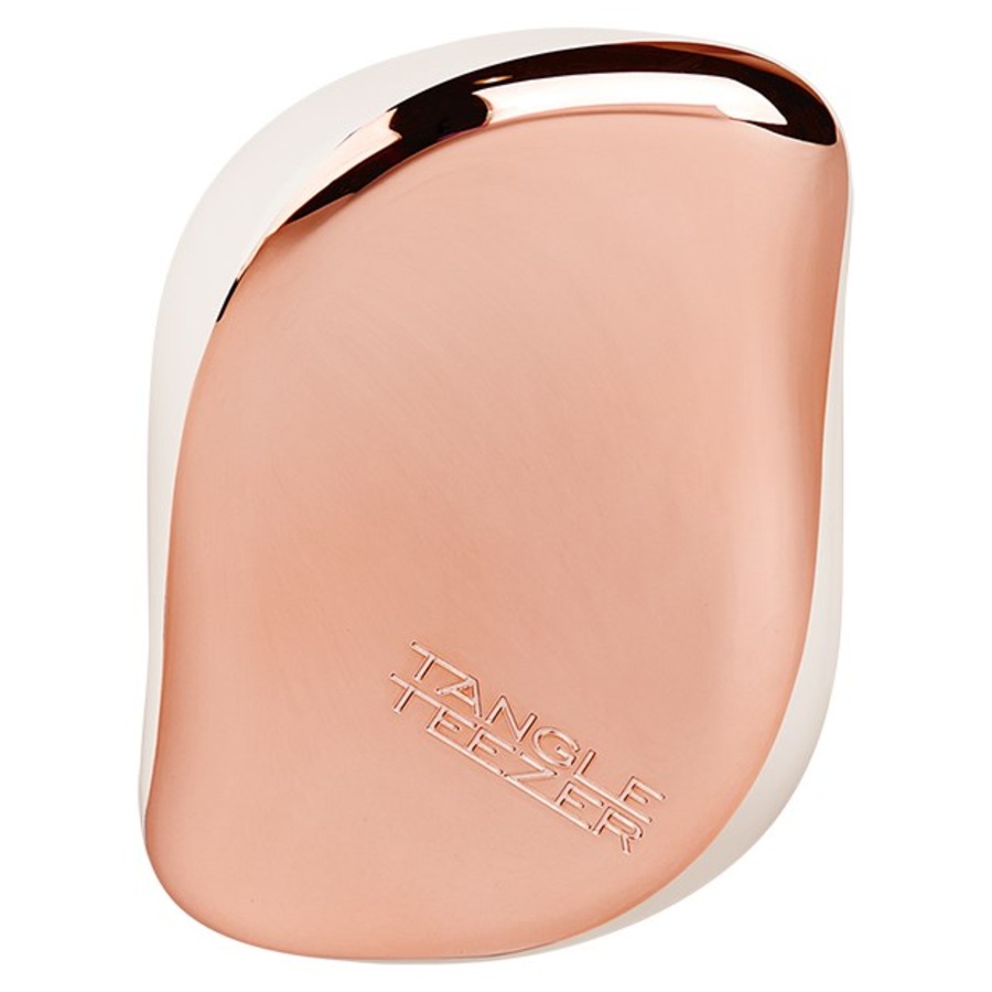 Compact Styler Hairbrush Rose Gold Straight & Curly Hair Von Tangle Teezer