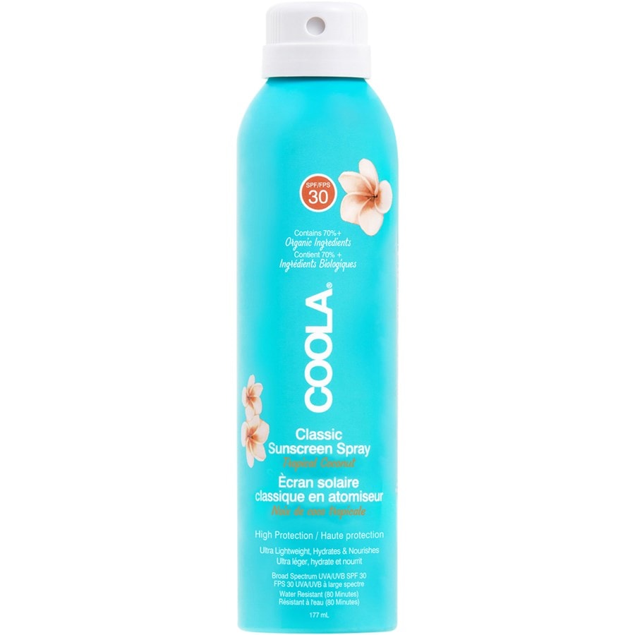 Coola Classic Sunscreen Spray SPF 30 Tropical Coconut