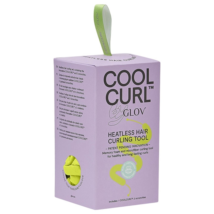 Coolcurl™ Hitzefreies Lockenwickler-Set Cool Curl Lime Von GLOV