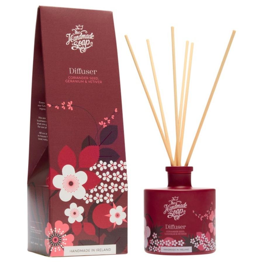 Coriander Seed Geranium & Vetiver Reed Fragrance Diffuser von The Handmade Soap