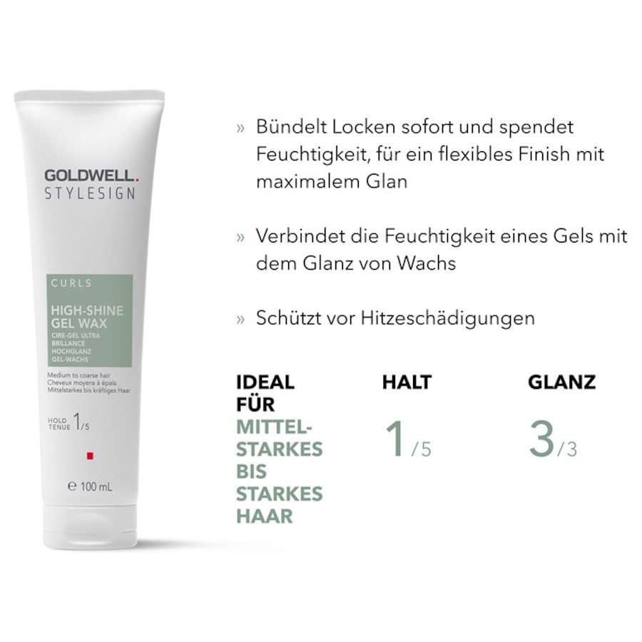 Curls Stylesign Curls Hochglanz Gel-Wachs Von Goldwell