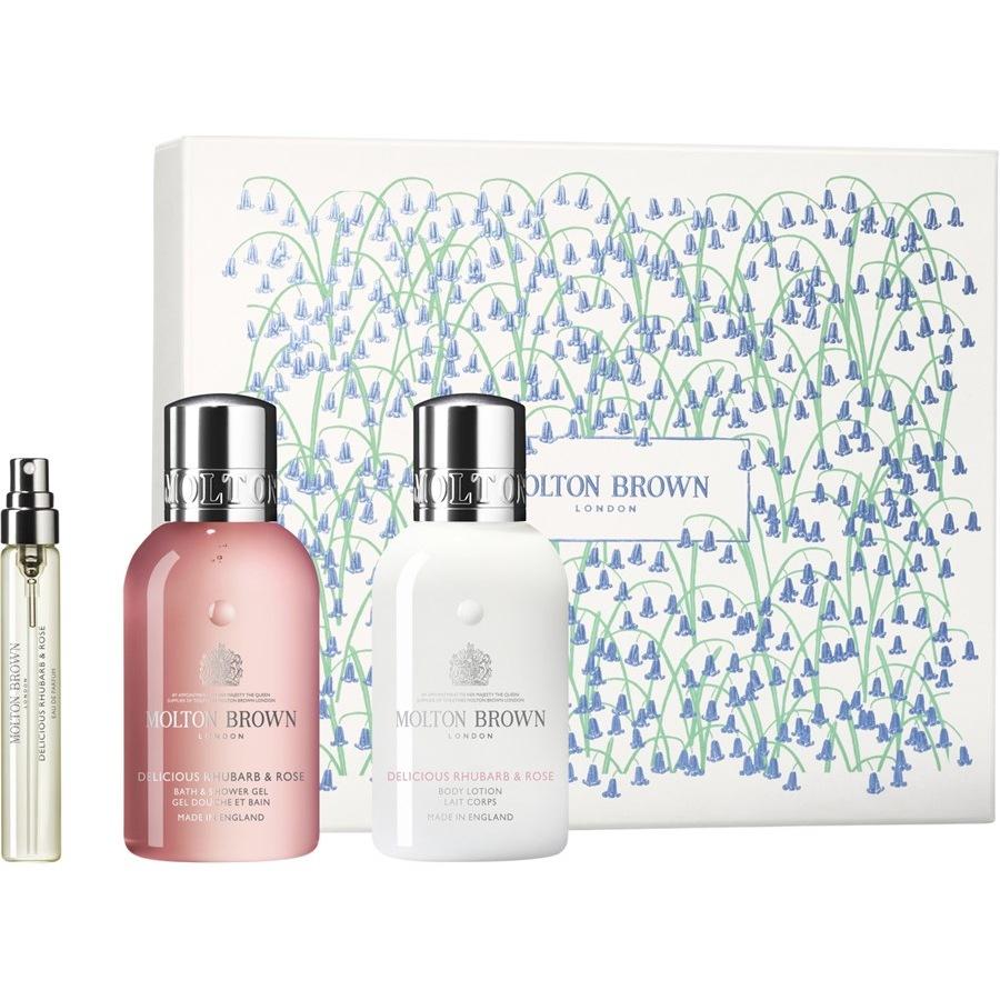 Delicious Rhubarb & Rose Travel Gift Set von Molton Brown