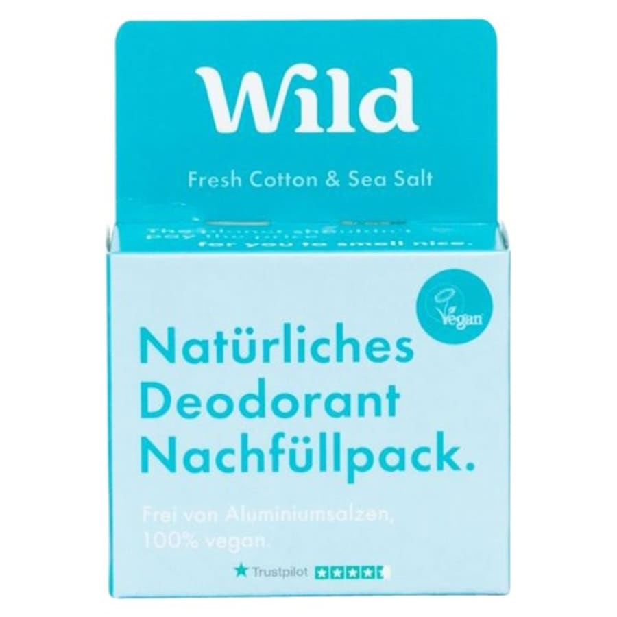 Deodorant Refill Fresh Cotton Refill Von Wild