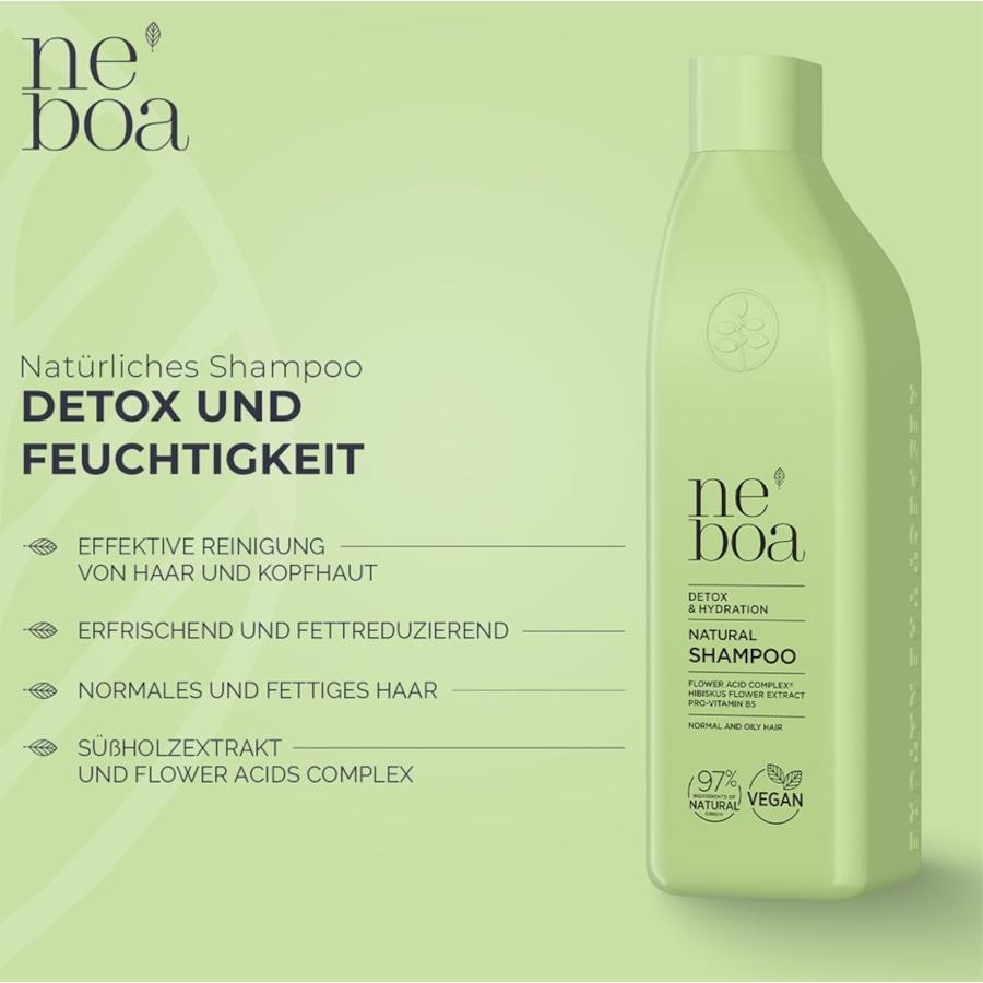 Detox & Hydration Natural Shampoo Normal & Oily Hair Von Neboa