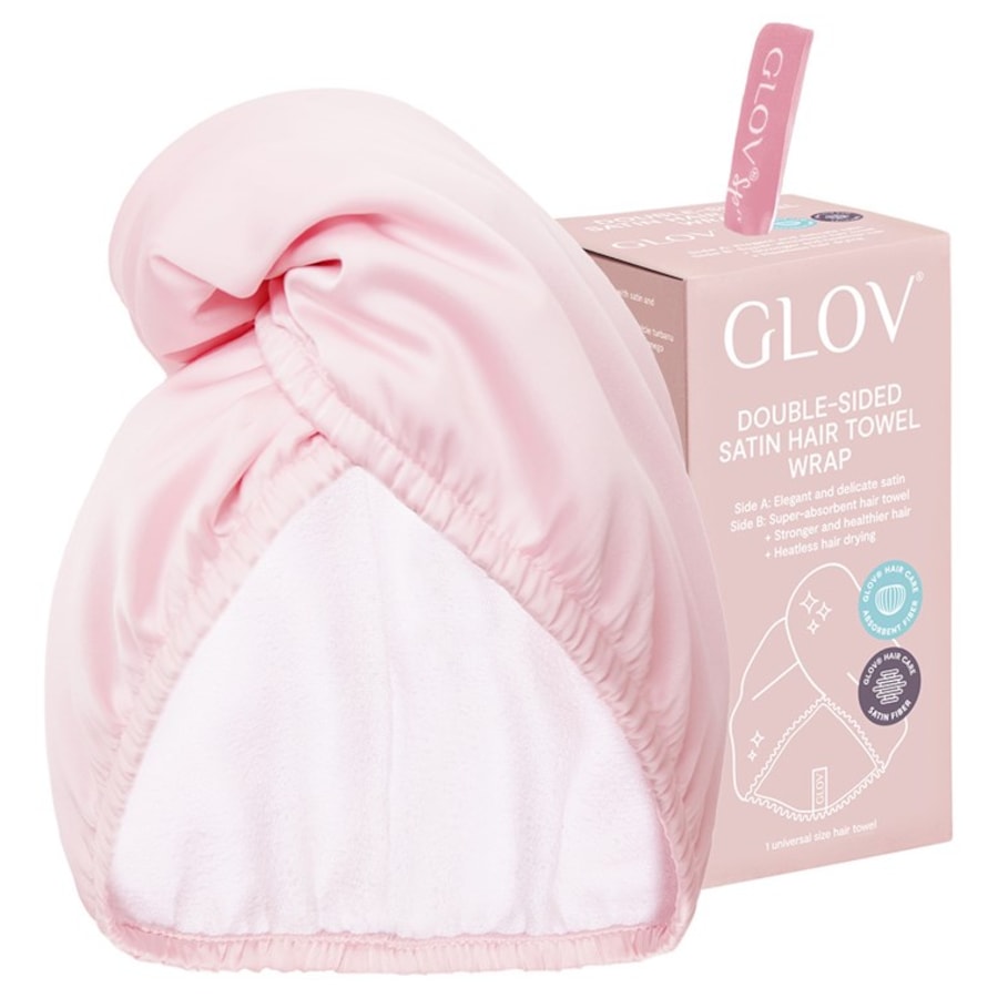 Doppelseitiger Satin-Mikrofaser Haarturban Hair Wrap Satin Von GLOV
