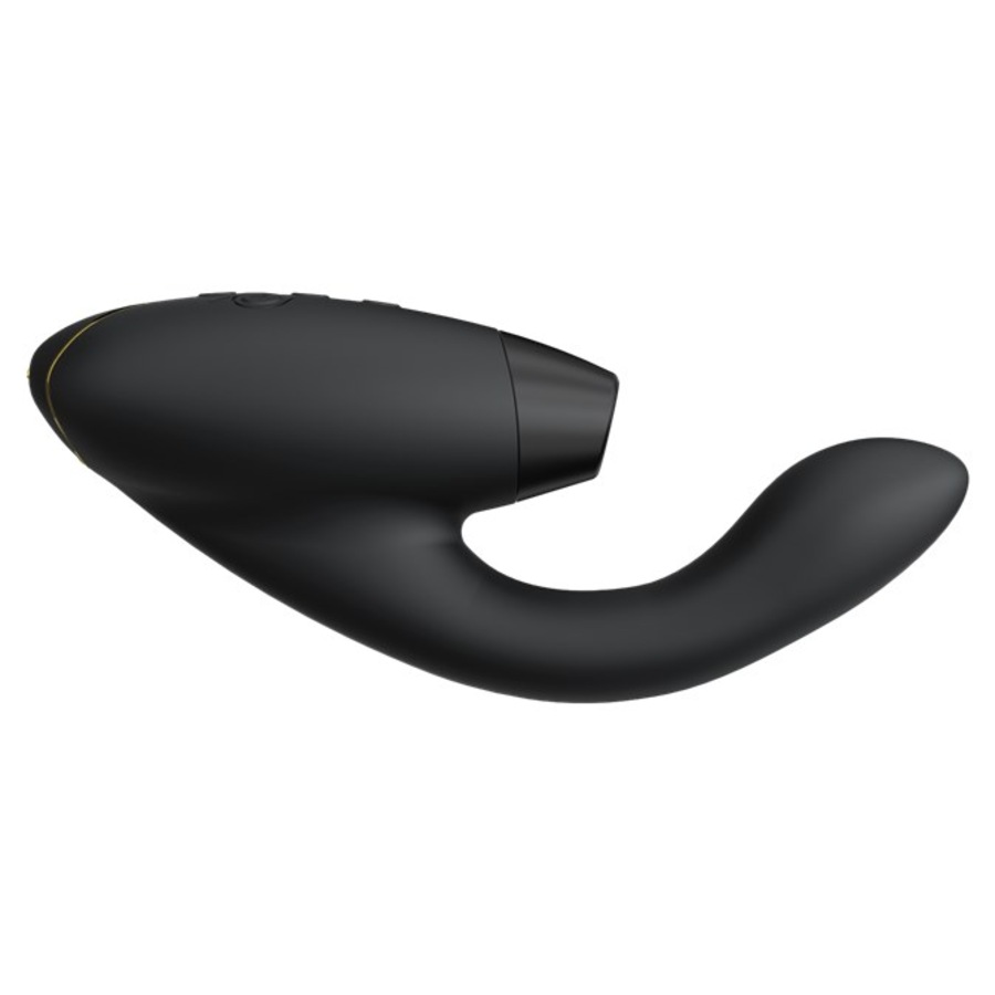 Duo 2 Luxuriöser Dual Stimulator Mit Pleasure Air Technologie Für Die Klitoris Und Vibration Für Den G-Punkt Black Von Womanizer