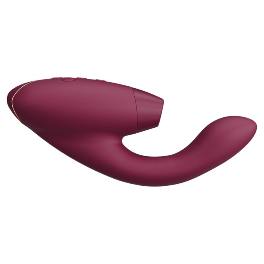 Duo 2 Luxuriöser Dual Stimulator Mit Pleasure Air Technologie Für Die Klitoris Und Vibration Für Den G-Punkt Boradeaux Von Womanizer