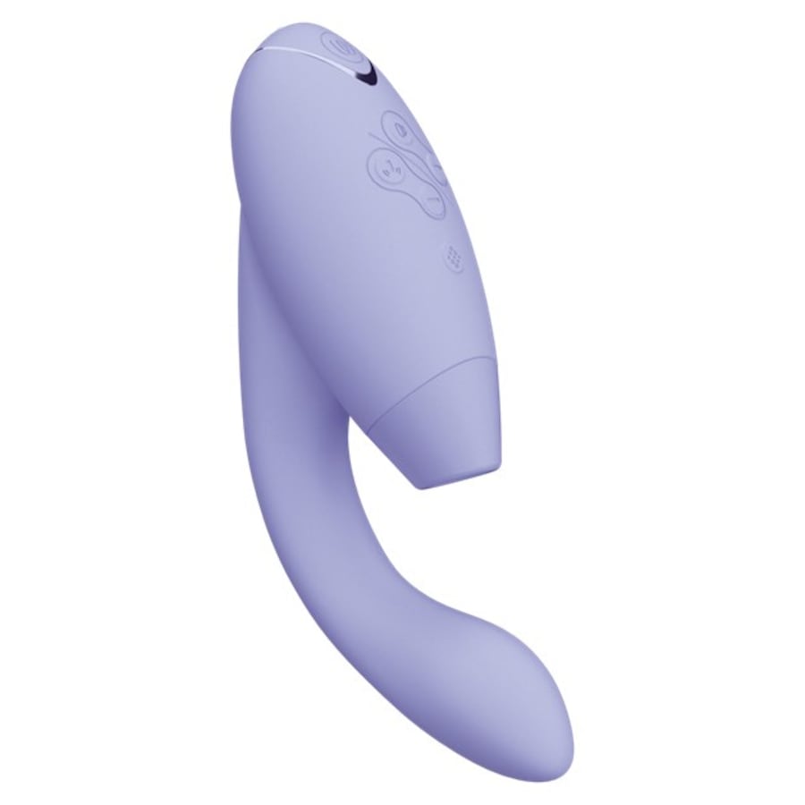 Duo 2 Luxuriöser Dual Stimulator Mit Pleasure Air Technologie Für Die Klitoris Und Vibration Für Den G-Punkt Lilac Von Womanizer