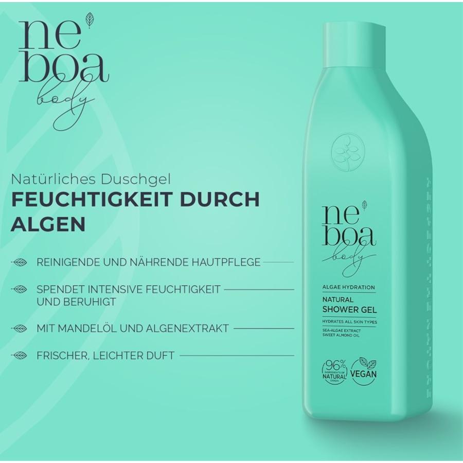 Duschgel Shower Gel Algae Hydration All Skin Types Von Neboa