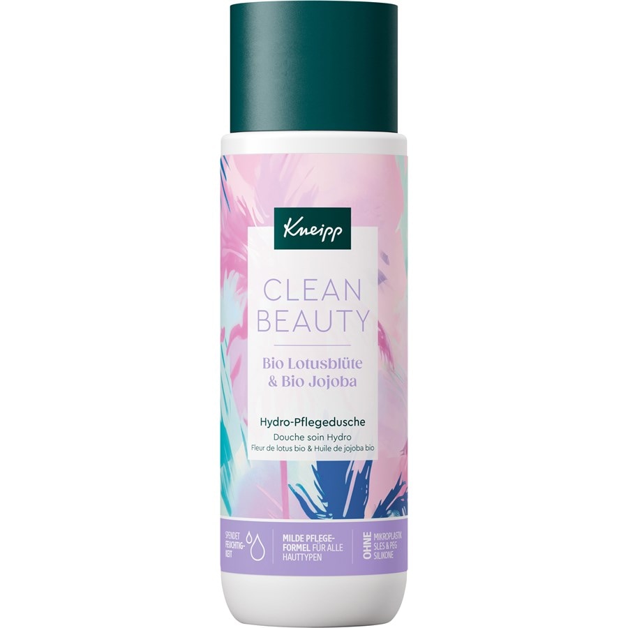 Duschpflege Clean Beauty Hydro-Pflegedusche Bio Lotusblüte & Bio Jojoba von Kneipp
