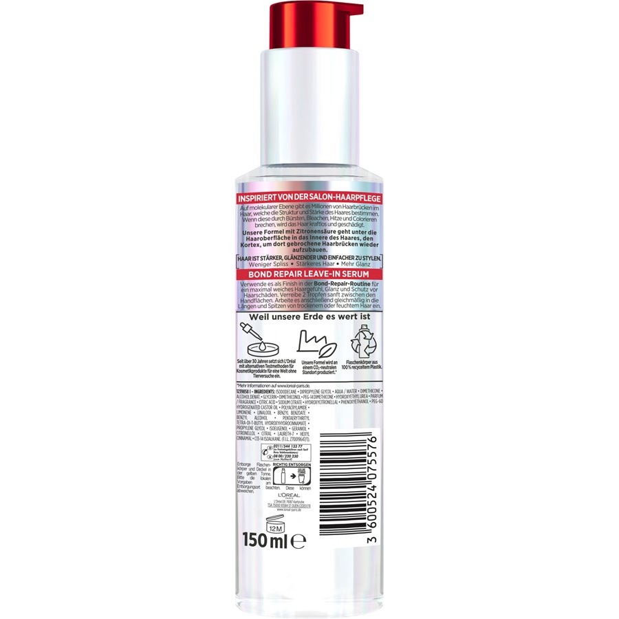 Elvital Bond Repair Leave-In Serum Von L’Oréal Paris