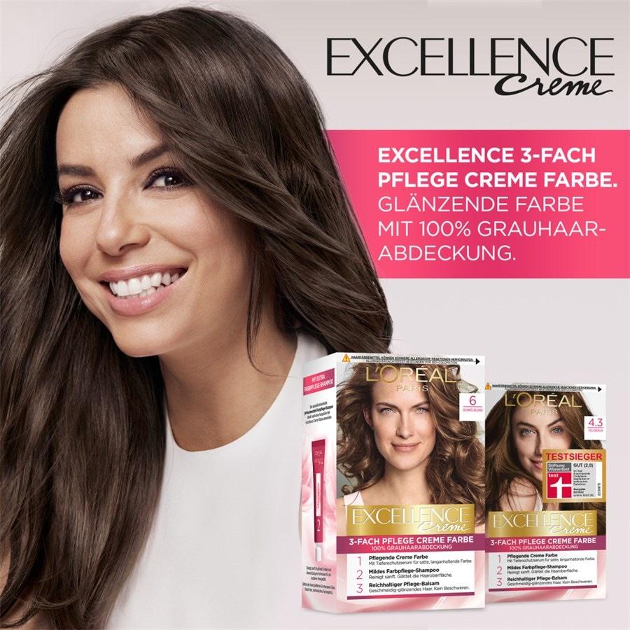 Excellence 3-Fach Pflege Creme Farbe Von L’Oréal Paris