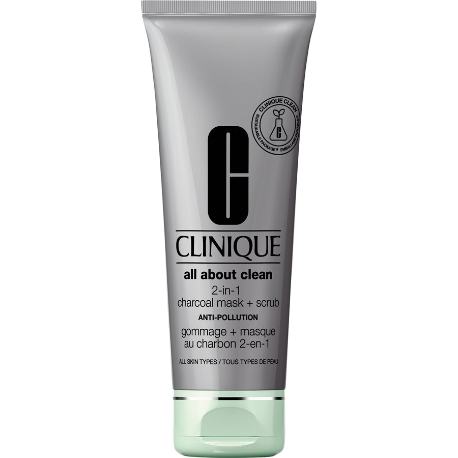 Exfoliationsprodukte 2-in-1 Charcoal Mask + Scrub von Clinique