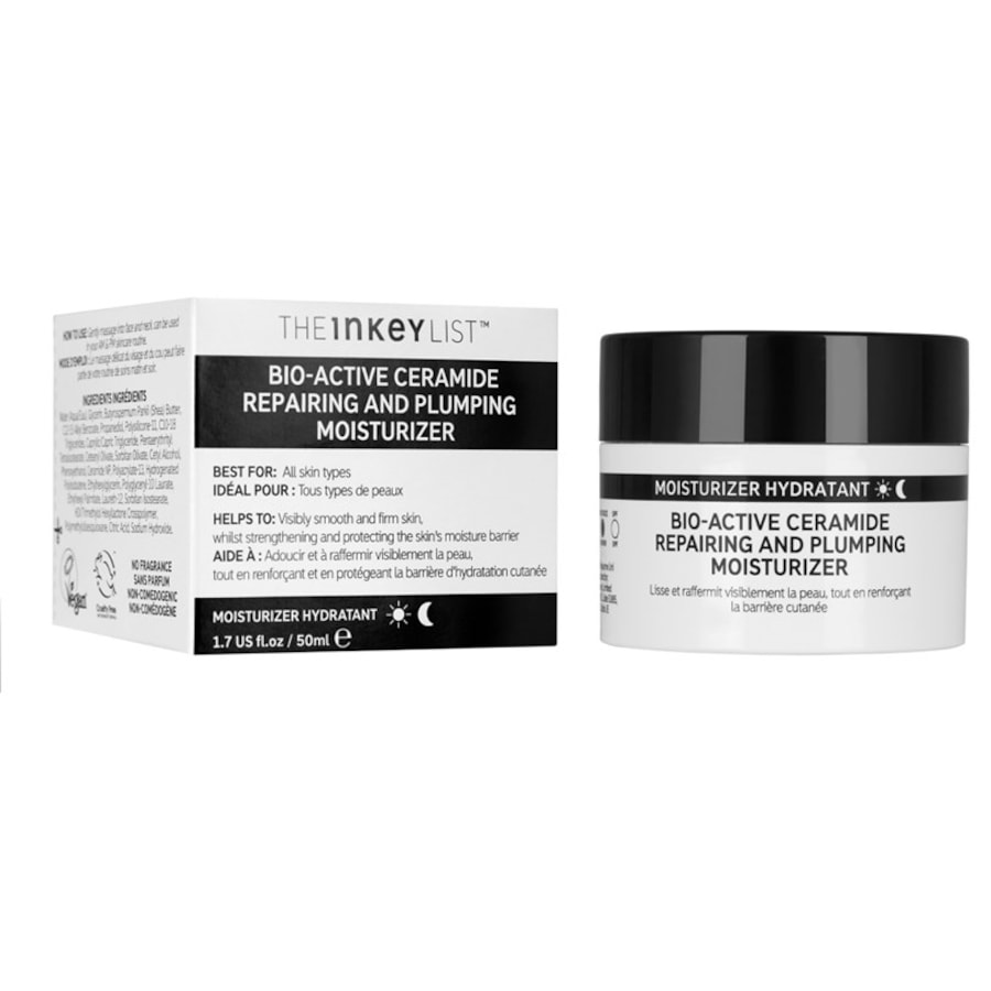 Feuchtigkeitscremes Bio-Active Ceramide Repairing And Plumping Moisturizer Von The INKEY List