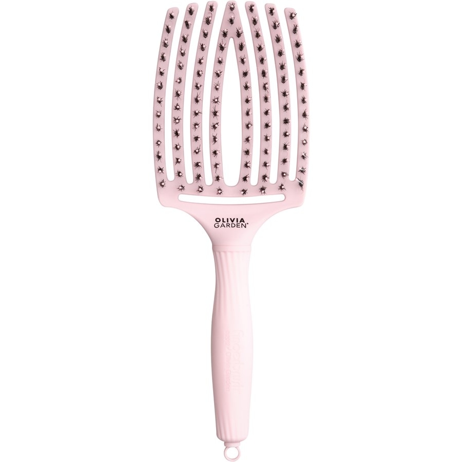 Fingerbrush Combo Pastel Pink Large von Olivia Garden