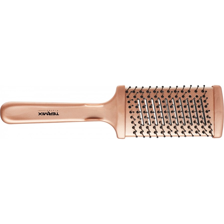 Flache Bürsten Thermal Flat Brush Gold Rose von TERMIX