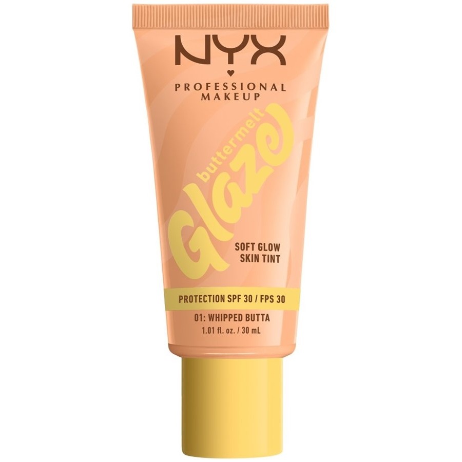 Foundation Buttermelt Glaze LSF 30 von NYX Professional Makeup