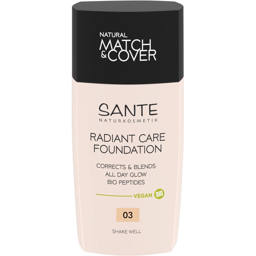 Foundation & Puder Radiant Care Foundation von Sante Naturkosmetik