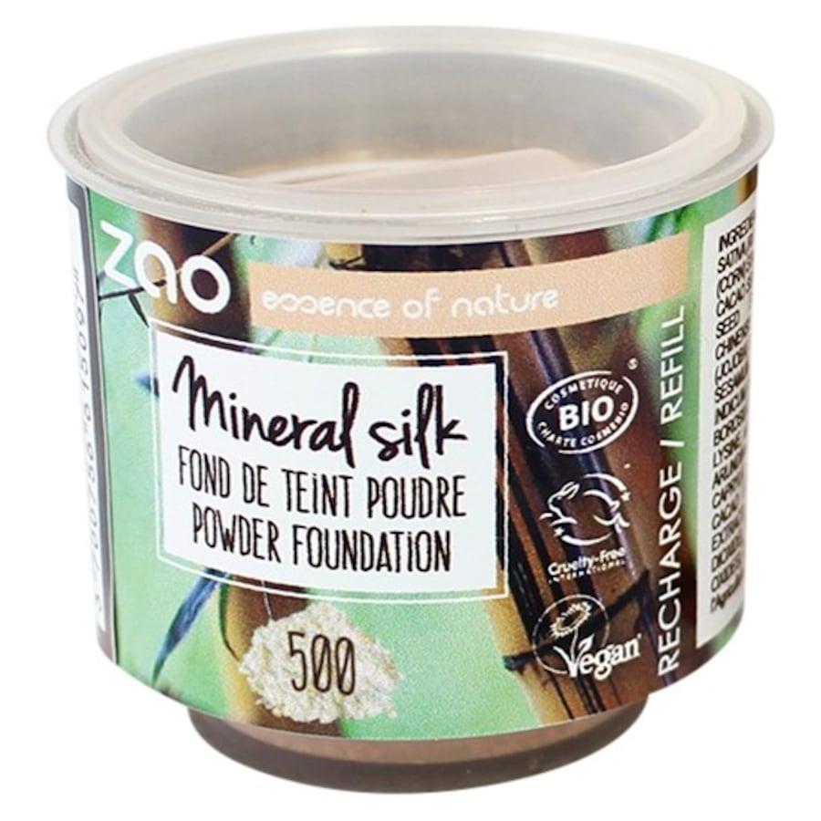 Foundation Refill Mineral Silk Powder Foundation von zao
