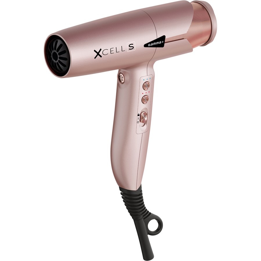 GAMMA+ XCELL S Matt Gold Rose - Ultraleicht Mit Digitalem Motor Und Ionentechnologie