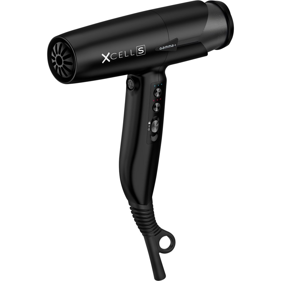 GAMMA+ Xcell S Schwarz - Ultraleicht Mit Digitalem Motor Und Ionentechnologie